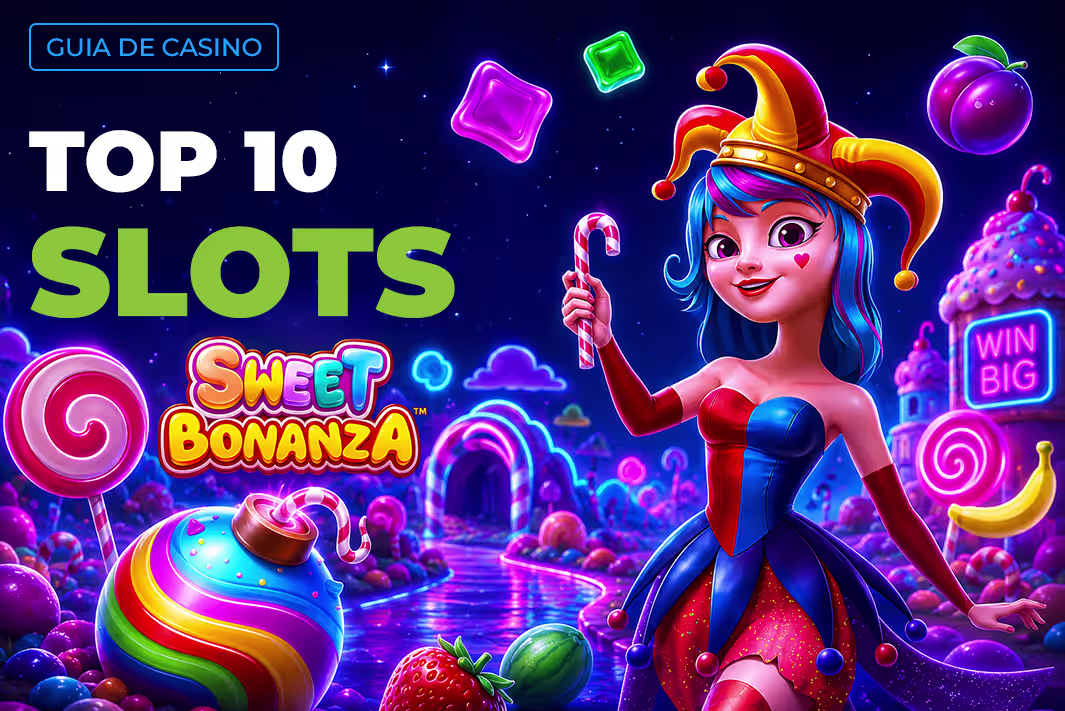 Top 10 Slots Mais Populares em Portugal